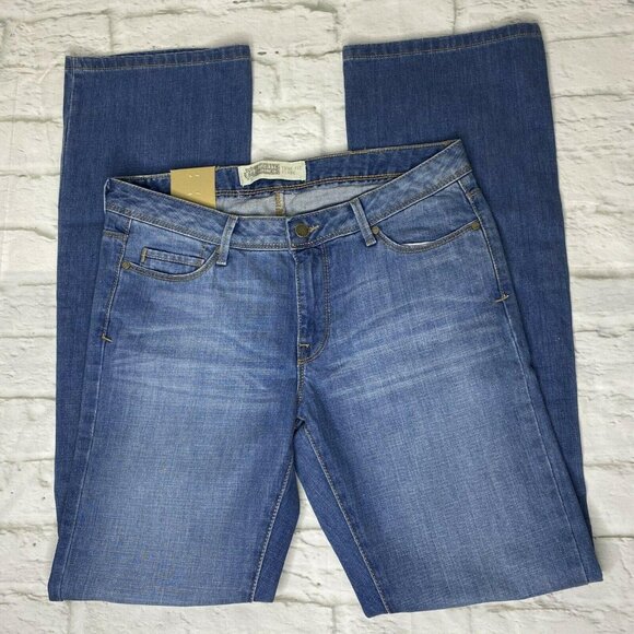 Vintage Route 66 Jeans  Womens Sz 7/8 Blue Denim True Fit Flare NWT - Picture 5 of 6